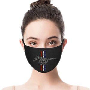 Ford Mustang Blingy Rhinestone Mask
